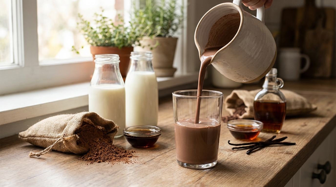 Say No to Carrageenan: Make Your Own Delicious Chocolate Milk at Home