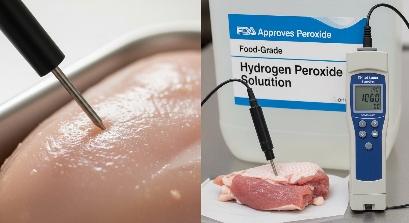 FDA Approves Hydrogen Peroxide for Meat and Poultry Processing