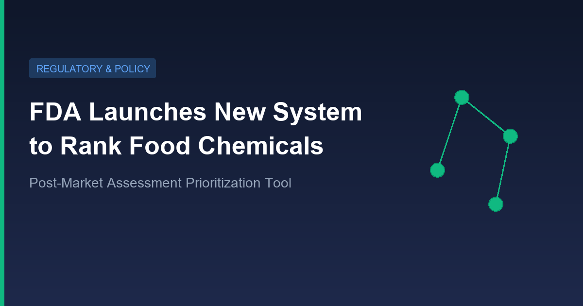 FDA's New Chemical Ranking System Could Remove BHT, BHA, and ADA From Your Food