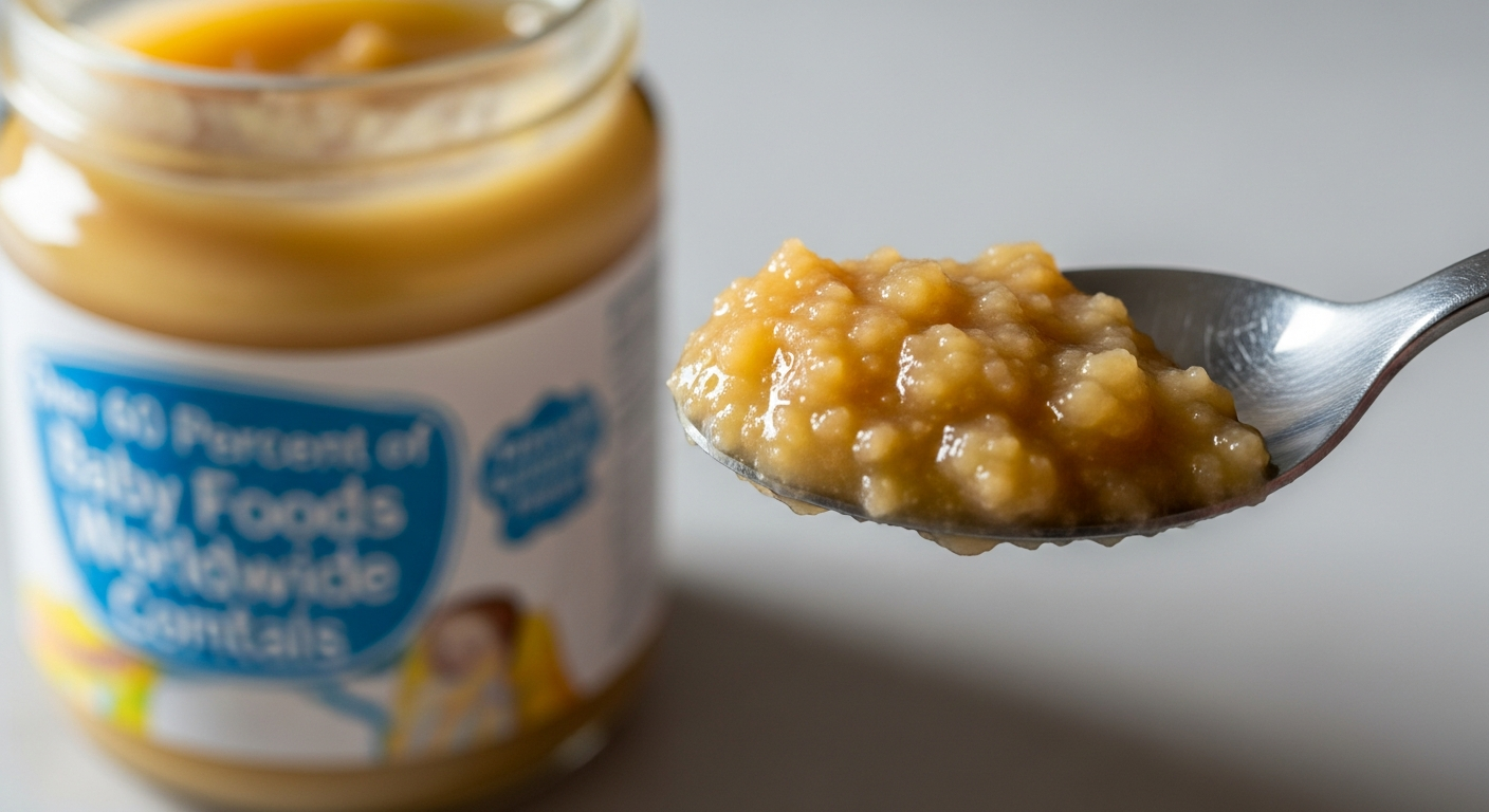 Over 60% of Baby Foods Worldwide Contain Heavy Metals, New Study Finds