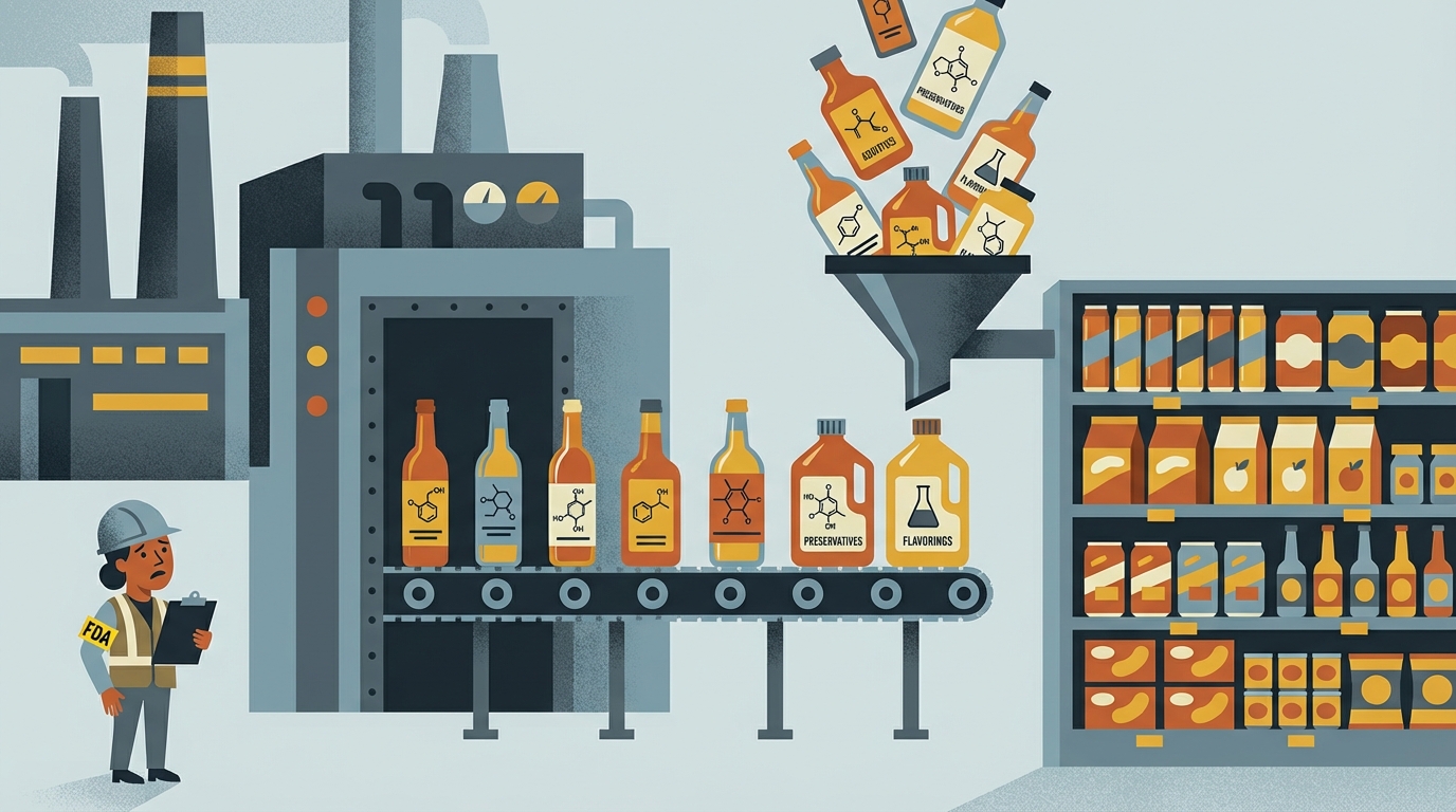 99% of Food Chemicals Since 2000 Were Approved by Industry, Not the FDA