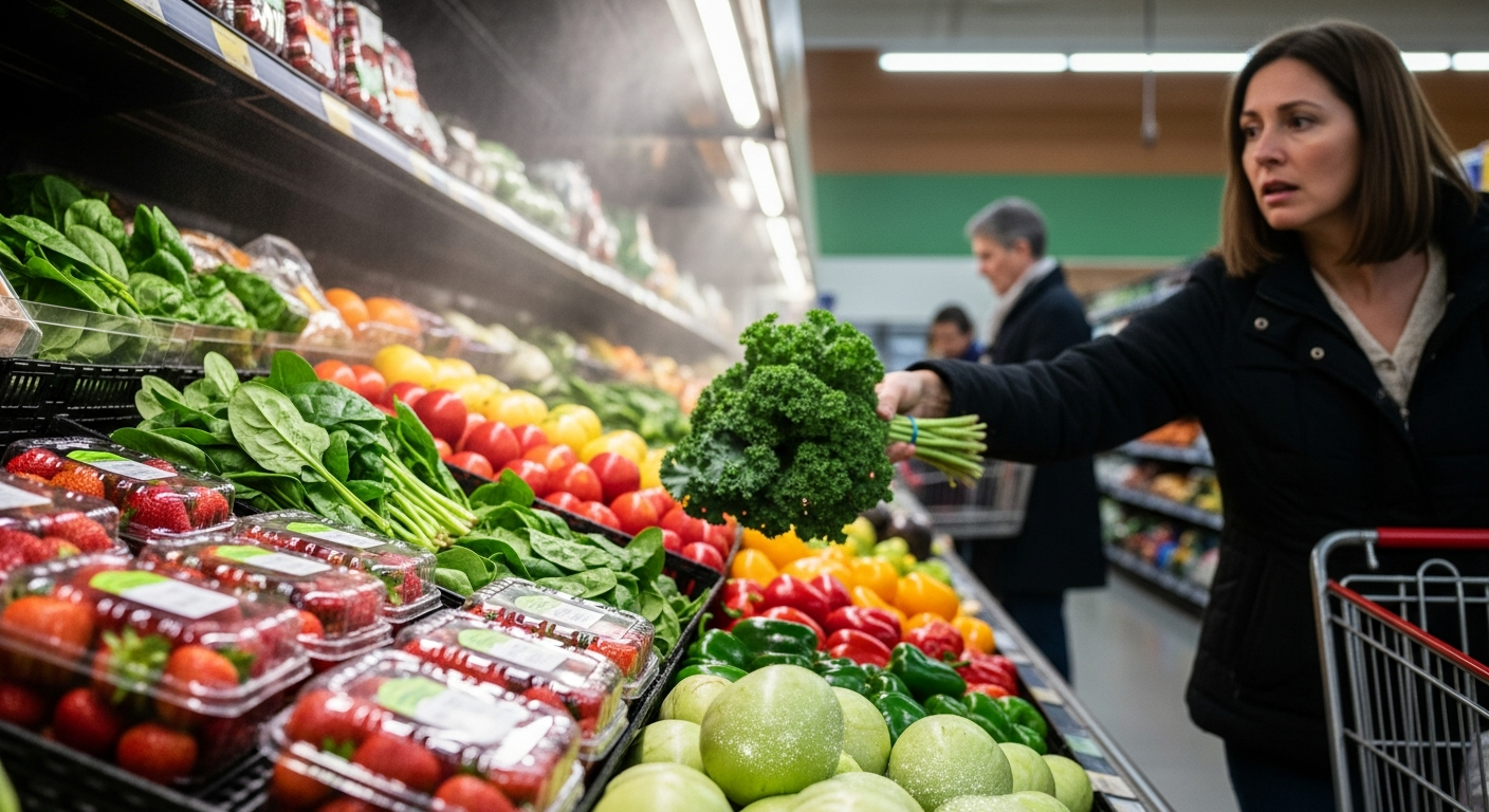 PFAS 'Forever Chemicals' Found on 63% of Dirty Dozen Produce